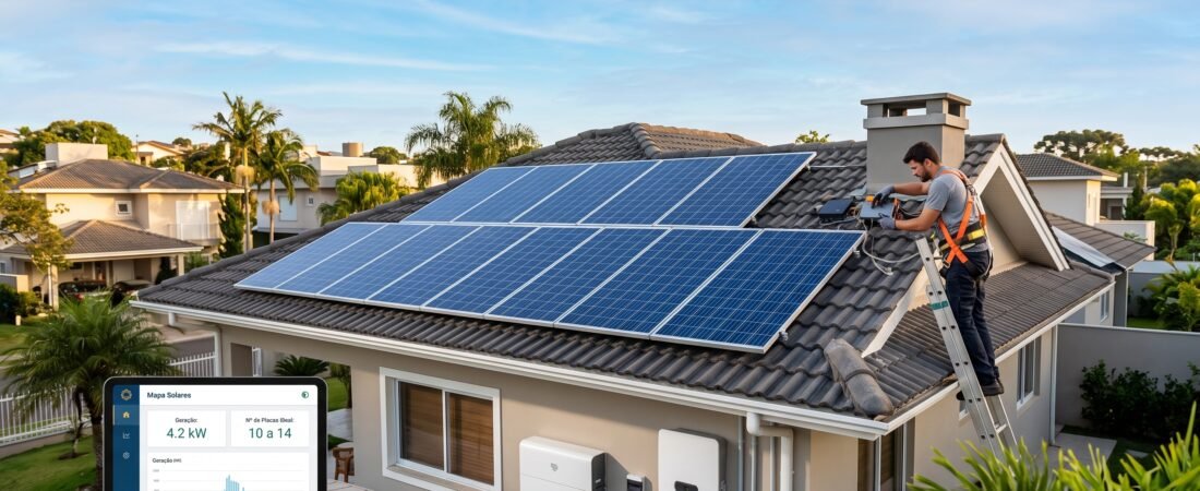 Quantas placas solares você precisa? Calcule sem erro