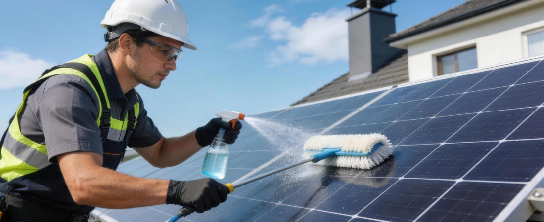 Energia solar precisa de manutenção? O que muda nos custos e na limpeza em 2026